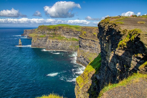 Quels sont les meilleurs itinéraires pour une randonnée le long des falaises de Moher, Irlande ?